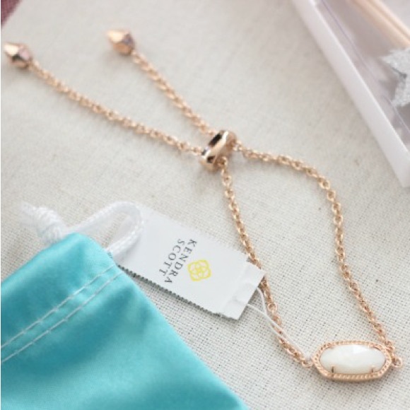 KENDRA SCOTT Rose Gold Elaina Bracelet - Picture 8 of 8